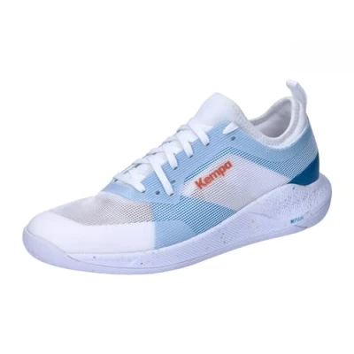 Abbildung von Kempa Kourtfly Handballschuh, Herren, Größe: 40.5, White blue Mesh