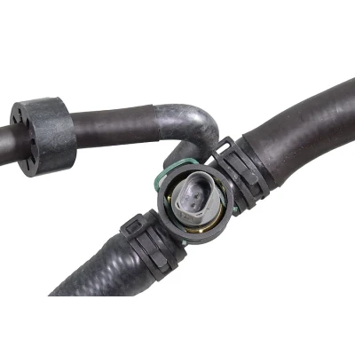 Abbildung von METZGER 2421547 Kühlerschlauch mit Schnellkupplungen, ohne Schlauchklemme VOLKSWAGEN: Golf 7 Schrägheck