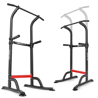Abbildung von Hop Sport Kraftturm HS 1012 Power Tower mit Dip Station und Klimmzugstange Kraftstation für Zuhause