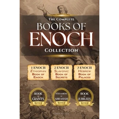 Abbildung von THE COMPLETE BOOKS of Enoch Collection: 1 (Ethiopian Enoch), 2 (Slavonic Secrets), 3 (Hebrew Heavenly Palaces), Plus Apocryphas: Giants, Jubilees and Testament Abraham