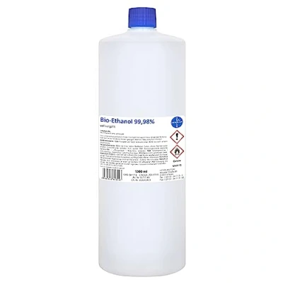 Abbildung von Kamin Ethanol 99,98% Alkohol Gehalt, reinst, wasserfrei I 1000 ml HERRLAN Qualität Made in Germany