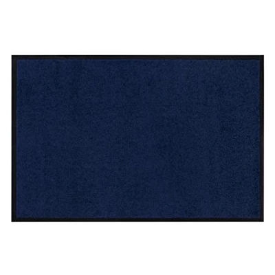 Abbildung von andiamo Fußmatte Verdi Schmutzfangmatte für den Hauseingang ideal als innen oder Fußabtreter im überdachten Außenbereich Fußabstreifer Haustür 120 x 180 cm Blau