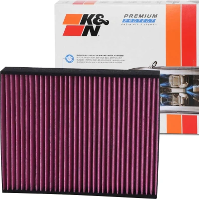 Abbildung von K&amp;N Filters DVF5015 Innenraumfilter Aktivkohlefilter 247 40 quadratisch BMW: 3 Touring, 1 Schrägheck, Limousine, ALPINA: D3 Touring