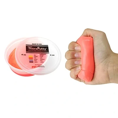Abbildung von CanDo TheraPutty Therapie Knetmasse 113 g rot (leicht)