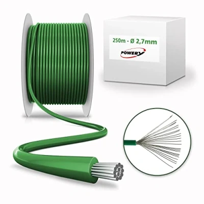 Abbildung von Powery 250m Begrenzungskabel Mähroboter 2,7mm