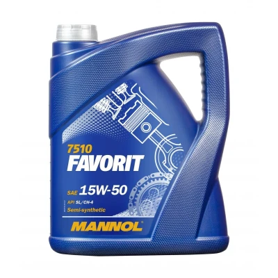 Abbildung von Mannol Favorit 15W 50 5l Motoröl MN7510 5 VOLKSWAGEN: TRANSPORTER 4 Bus, Caddy 3 Kombi, AUDI: A4 B5 Avant, 80 B4 Limousine