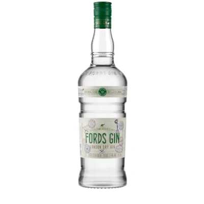 Abbildung von Fords Gin London Dry Geschenkempfehlung Leichte Süße und voller Geschmack aus Wacholder, Koriander Zitrusölen 0.7L/45% Vol