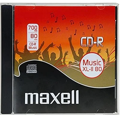 Abbildung von Maxell CDR 80MIN 700MB Audio CD Rohlinge