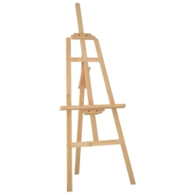 Abbildung von vidaXL Magnettafel Staffelei 53,5x95x127 cm Massivholz Kiefer