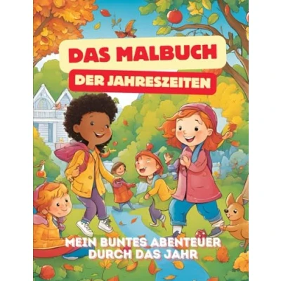 Abbildung von das Malbuch der Jahreszeiten: Mein buntes Abendteuer durch Jahr