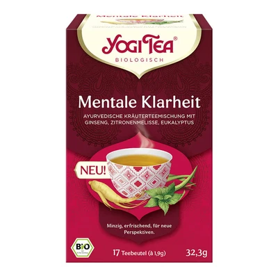 Abbildung von Yogi Tea Mentale Klarheit Bio 17X1,9 g