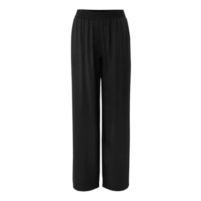 Abbildung von Opus WIDE LEG Mimas Stoffhose, Damen, Größe: 44, Black
