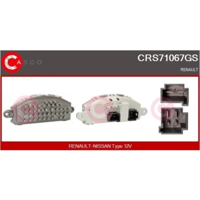 Abbildung von CASCO CWM15103AS Scheibenwischermotor 12V vorne für Linkslenker PEUGEOT: 306 Cabrio, Schrägheck