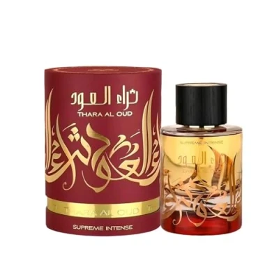 Abbildung von Ard Al Zaafaran Thara Oud Supreme Intense Eau de Parfum Spray für Unisex, 3,4 Unze