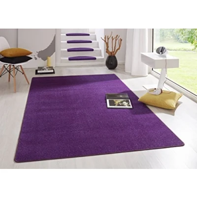 Abbildung von HANSE Home Teppich &quot;Fancy&quot;, rechteckig, Kurzflor, weich, uni, gekettelt, Wohnzimmer, Schlafzimmer, Esszimmer