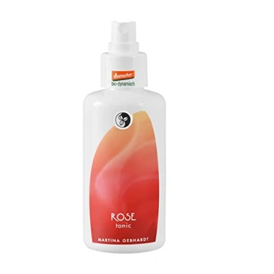 Abbildung von Martina Gebhardt 2 in 1 Gesichtswasser und Peeling Naturkosmetik Rose Tonic 100 ml