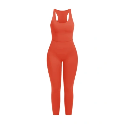 Abbildung von Smilodox ILVA Turnanzug, Damen, Größe: XS, Orange