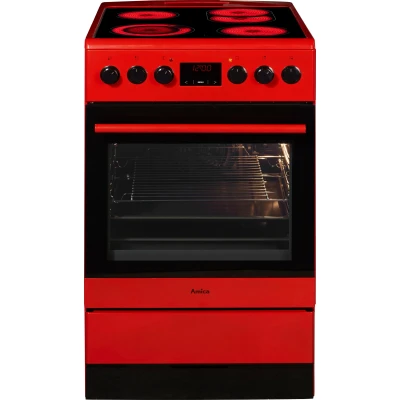Abbildung von Amica Elektro Standherd &quot;SHC 11504 R&quot;, SHC R, mit 2 fach Teleskopauszug, Steam Clean
