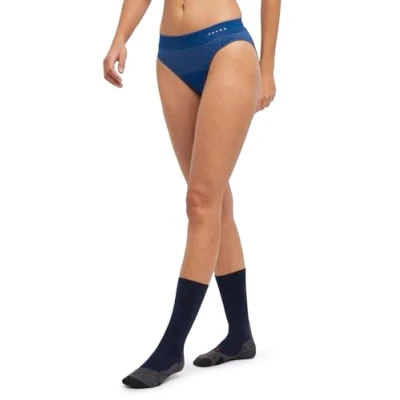 Abbildung von FALKE Damen Baselayer Unterwäsche Warm W Br Funktionsmaterial schnelltrocknend 1 Stück, Blau Blue Pond 6598 Trend, XS