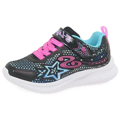 Abbildung von Skechers Jumpsters Sneaker low für Kinder, Größe: 30, Black pink Schuhe