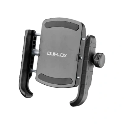 Abbildung von INTERPHONE Universelle Smartphone Halterung (3,5&quot; bis 7,5&quot;) für QUIKLOX Modularsystem Motorrad Handyhalterung Schnellverschlusshaken und 360 Drehung