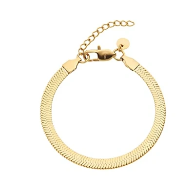 Abbildung von NOELANI Armband Edelstahl Damen Armschmuck, 16+3 cm, Gold, Kommt in Schmuck Geschenk Box, 2030013