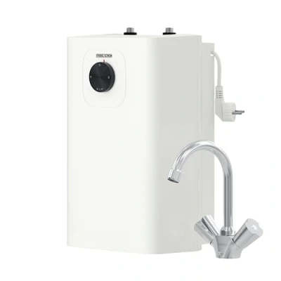 Abbildung von STIEBEL ELTRON Untertischspeicher &quot;SNU 5 Plus&quot;, (Set), l, Niederdruck, mit Stecker, inkl. Küchenarmatur WST W