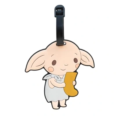 Abbildung von Grupo Erik Kofferanhänger Harry Potter Dobby Gepäckanhänger für Koffer 10 x 13 cm Reisezubehör Travel Essentials Offizieller Fanartikel