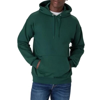 Abbildung von Hanes Herren Ultimate Cotton Heavyweight Pullover Hoodie Sweatshirt Grün X Large