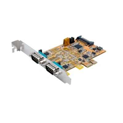 Abbildung von Exsys EX 45032 2X Seriell RS 232/422/485 PCIe Karte, POS einstellbar, (FTDI Chip Set)