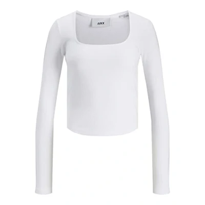 Abbildung von JJXX Jxfura Langarmshirt, Damen, Größe: Small, Bright white