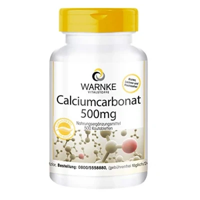 Abbildung von Calciumcarbonat 500 Kautabletten St