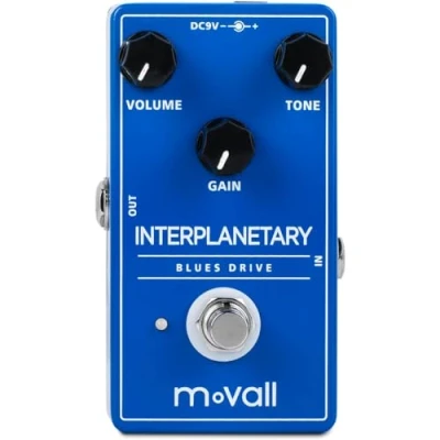 Abbildung von Movall MP 100 Interplanetary Blues Drive, Low Gain Overdrive Gitarrenpedal