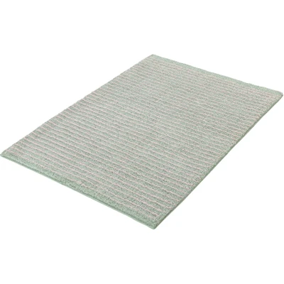 Abbildung von Kleine Wolke Badematte &quot;Amalia&quot;, Höhe 12 mm, rutschhemmend beschichtet, fußbodenheizungsgeeignet, Badteppich, gestreift, leichter Hoch Tief Effekt, reine Baumwolle