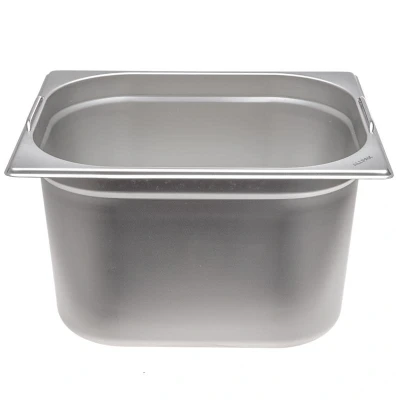Abbildung von ALLPAX GN Behälter mit Griff 1/2 Höhe: 200 mm Edelstahl 12,5 l Füllmenge Gastronorm kaufen