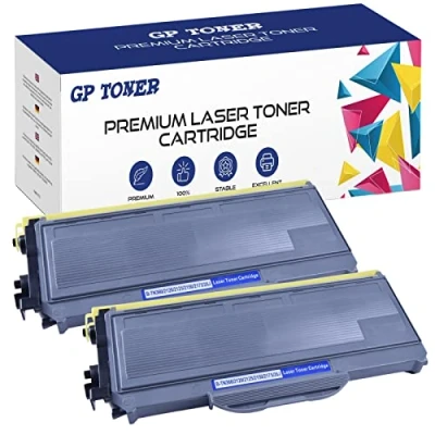 Abbildung von 2X Toner XL Kompatibel mit Brother TN 2120 HL 2140, 2150N, 2170W, DCP 7030, 7040, 7045N, MFC 7320, 7440N, 7840W (2xSchwarz)