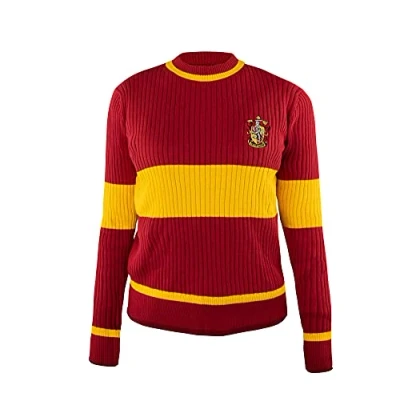 Abbildung von Cinereplicas Harry Potter Quidditch Pulli Gryffindor XS/Kinder Zum Personalisieren Offizielle Lizenz