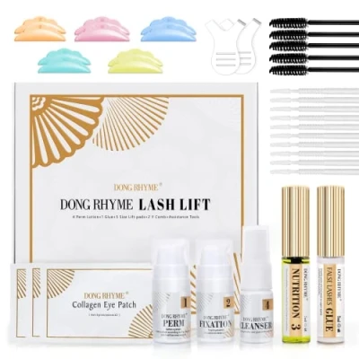 Abbildung von 2024 Version Wimpernlifting Set, Lash Lifting Wimpern Perming Kit Lift Curling Wimpernlaminierung Professionell Wimpernverlängerung, Lange andauernd