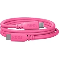 Abbildung von RØDE SC27 SuperSpeed USB C zu Kabel für schnelle Datenübertragung bis 5 Gbps und 60W Stromversorgung (2m, Pink)