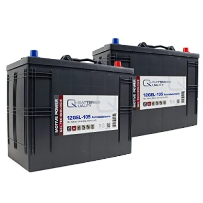 Abbildung von Ersatzakku für Kärcher Reinigungsmaschinen Scheuersaugmaschinen Gel Batterie 24V 105Ah (2 Stück)