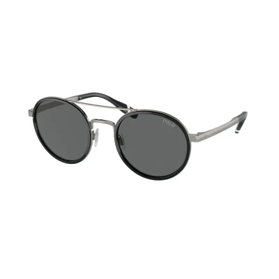 Abbildung von Polo Ralph Lauren Unisex Sonnenbrille, Größe: 53, Black/dark grey