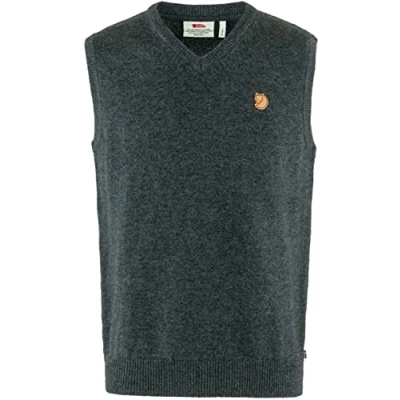 Abbildung von Fjallraven 87324 Övik Wool Vest M Sports Mens Dark Grey 4XL