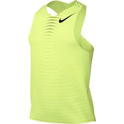 Abbildung von Nike Aeroswift Dri Fit ADV Lauf Singlet Für Herren, Lt Lemon Twist/Black, FN4231 736, 2XL