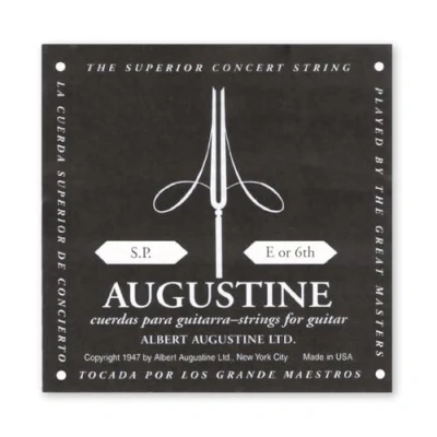 Abbildung von Augustine Black Label Saiten für Klassik Gitarre E6