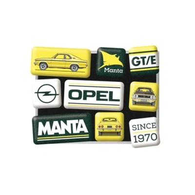 Abbildung von Nostalgic Art Magnet 9tlg. Magnetset Opel Manta