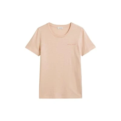 Abbildung von Marc O&#039;Polo Regular Tshirt print, Damen, Größe: XXL, Chalky peach