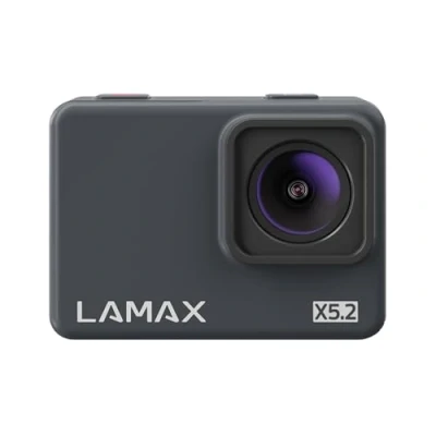 Abbildung von Lamax X5.2 Actionkamera mit echtem 4K bei 30 FPS, flüssigem Full HD 60 MAX sanfter elektronischer Stabilisierung und Zeitlupe, wasserdicht bis 40 m, USB C Aufladung, 2&quot; LCD, WiFi