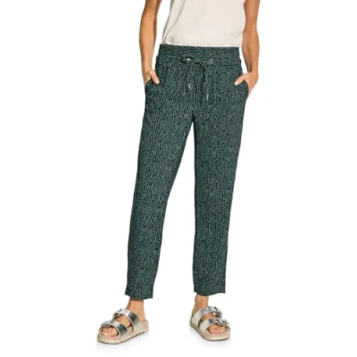 Abbildung von Cecil Regular FIT Jogginghose, Damen, Größe: XXLx28, Grün