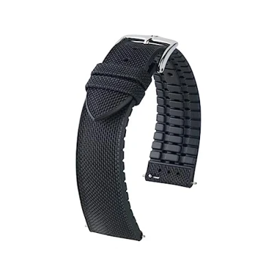 Abbildung von BUZZUFY Hirsch Arne L Uhrenarmband schwarz Black 20 mm 0925090050 2
