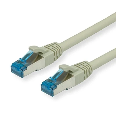 Abbildung von VALUE Patch Kabel RJ 45 (M) bis 3 m SFTP CAT6A / KAT6A grau